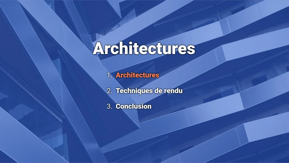 Frontend architectures